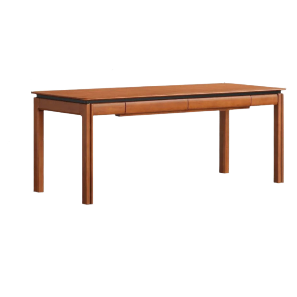 Poplar Solid Wood Antique Style Office Desk