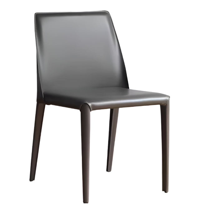 Set pcs 4 Leather Soft Nordic Style Dining Chair