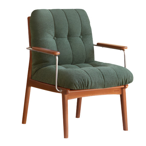 Solid Rubberwood Bauhaus Style Armchair