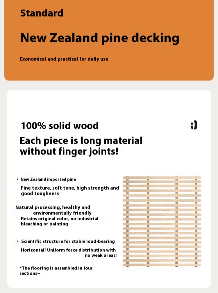 Poplar Solid Wood Eco Cloud Leather Soft Bed