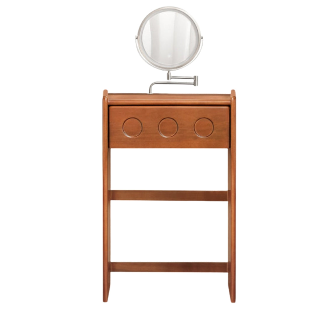 Poplar Solid Wood Classic Vintage Makeup Table