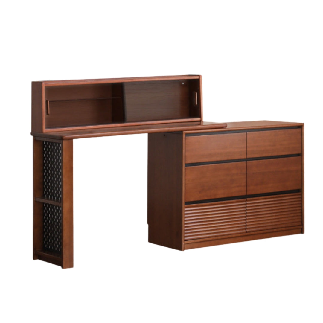 Pine Solid Wood Makeup Desk