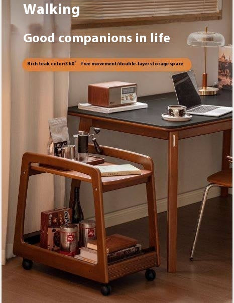 Poplar Solid Wood Antique Style Tea Table