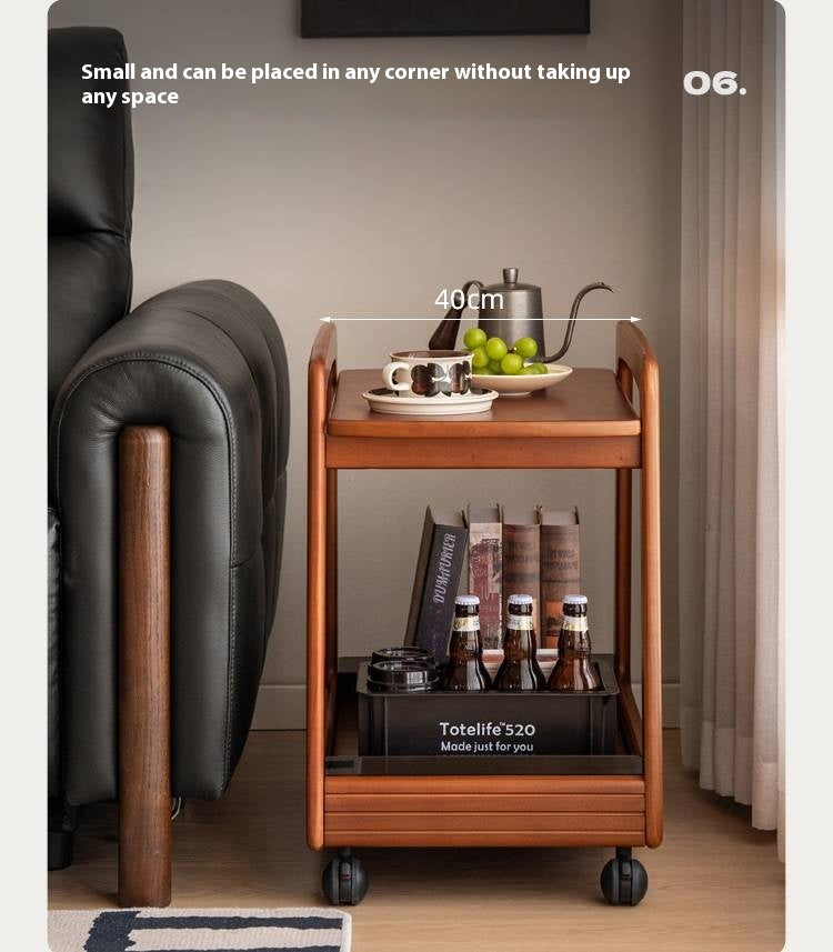 Poplar Solid Wood Antique Style Tea Table