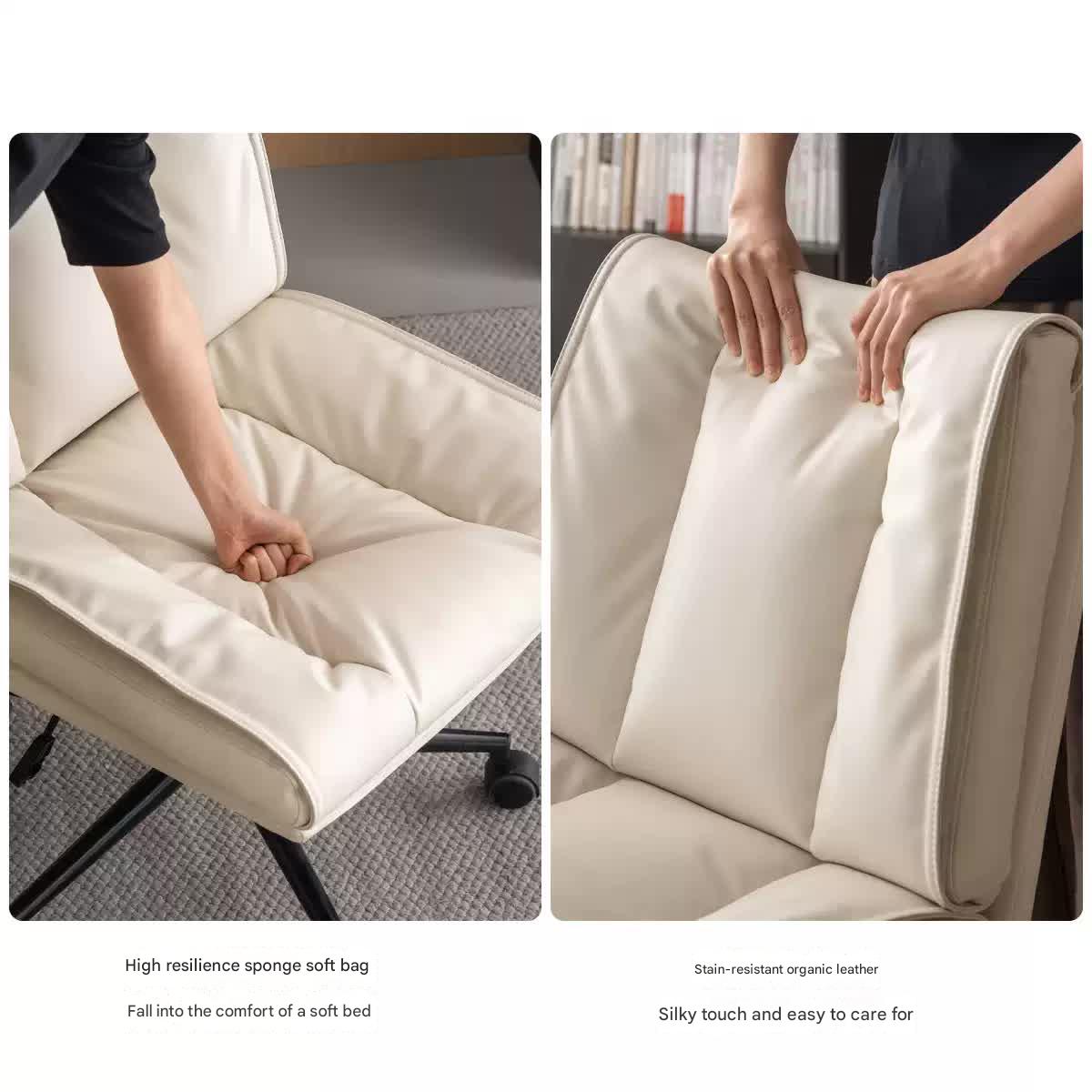 Organic Leather Computer Chair