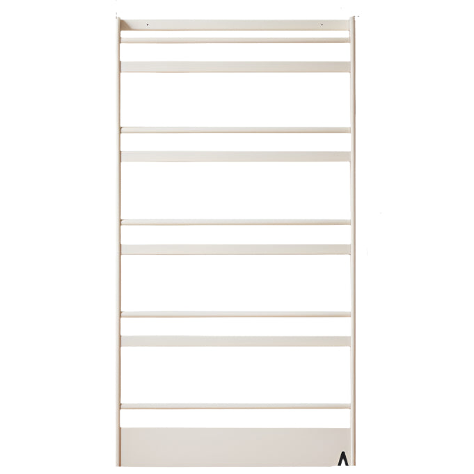Rubberwood Solid Wood Cream Style Bookshelf