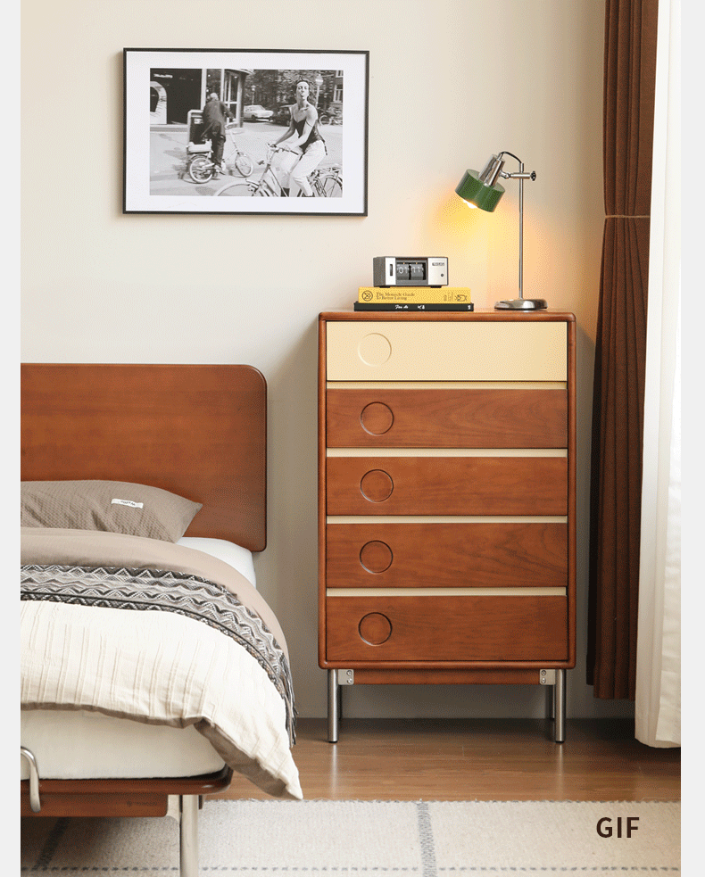 Poplar, Cherry Solid Wood Antique Style Drawer