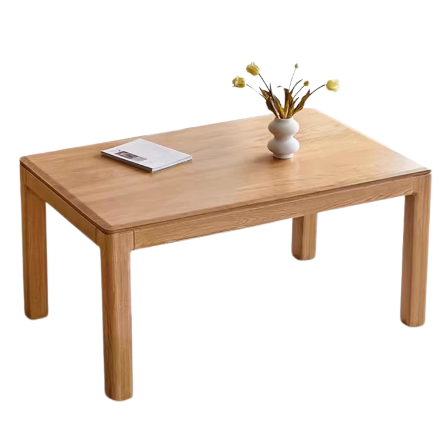 Oak Solid Wood Long Dining Table