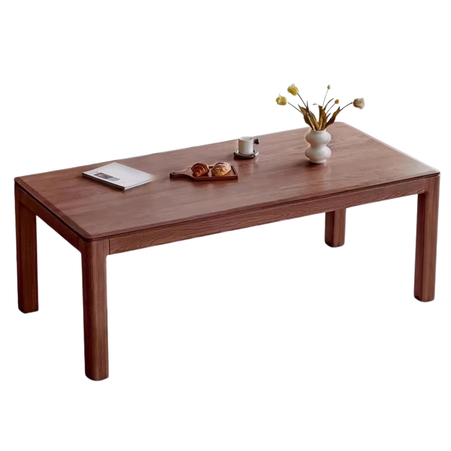Oak Solid Wood Long Dining Table