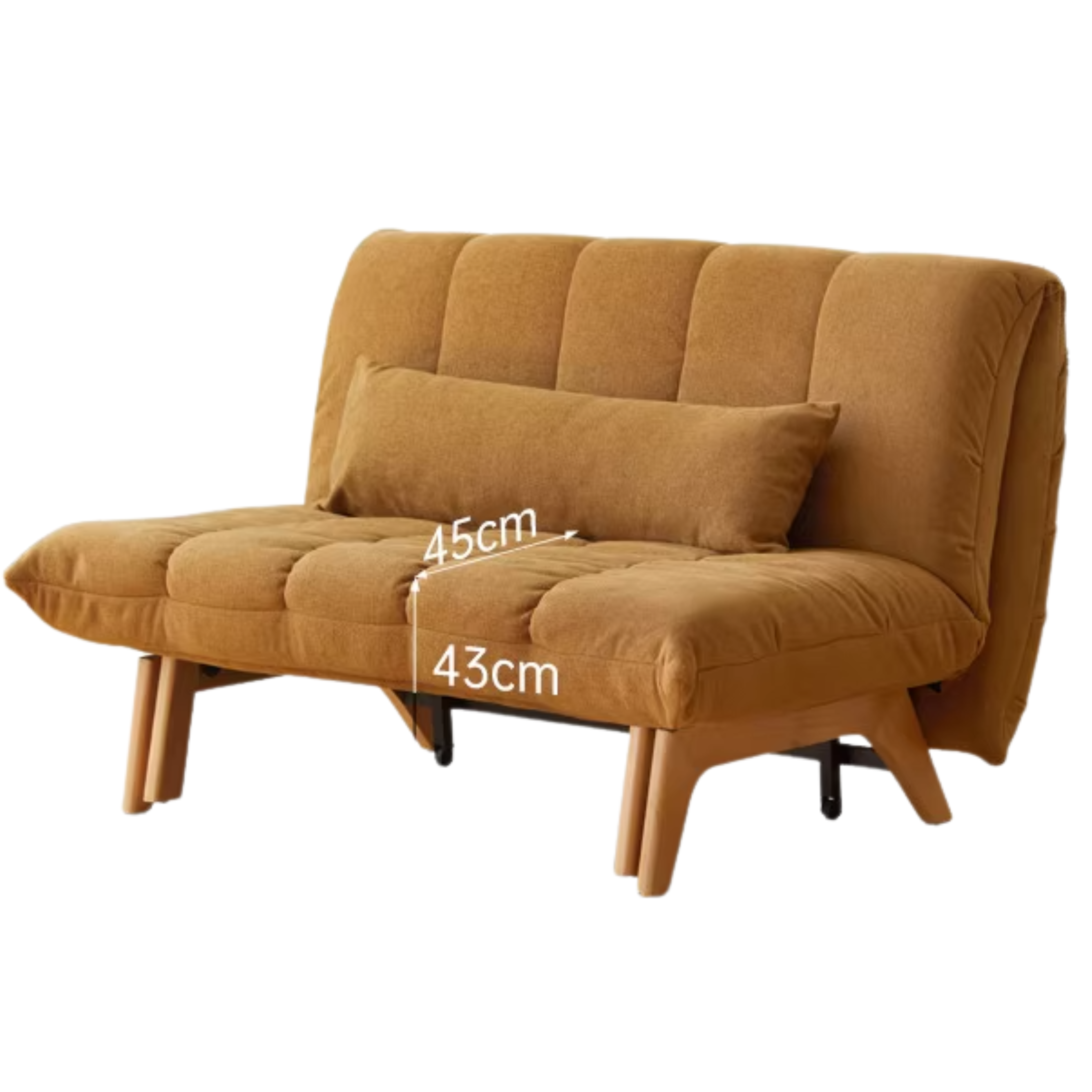 Retro Sitting and Sleeping Sofa