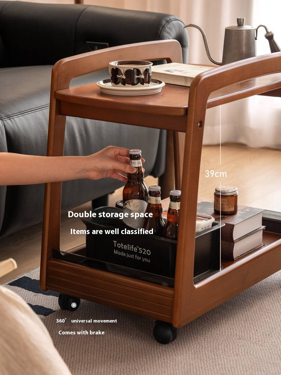 Poplar Solid Wood Antique Style Tea Table