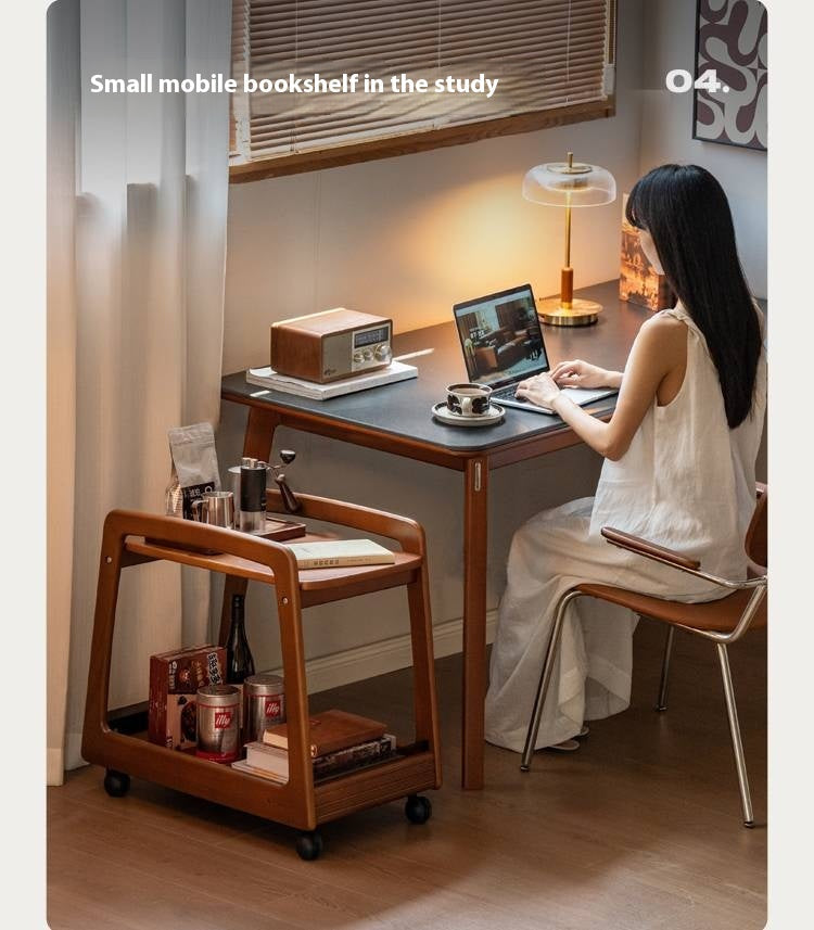 Poplar Solid Wood Antique Style Tea Table