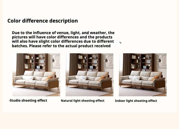 Pine Modern Style High Back Sofa