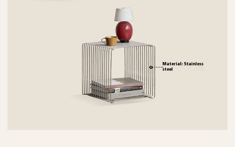 Poplar Solid Wood Ancient Square Tea Table