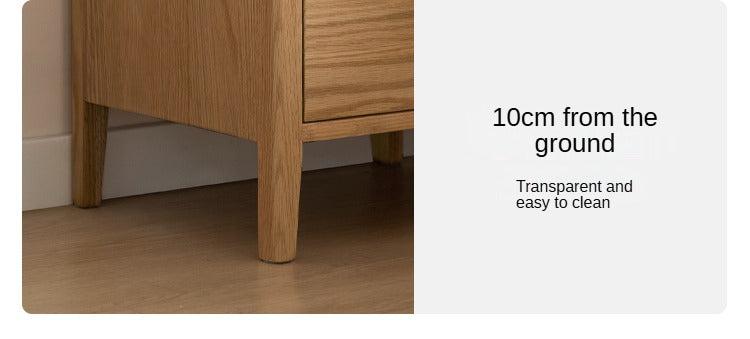 Oak Solid Wood Nightstand