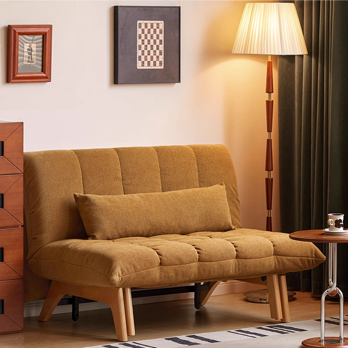 Retro Sitting and Sleeping Sofa