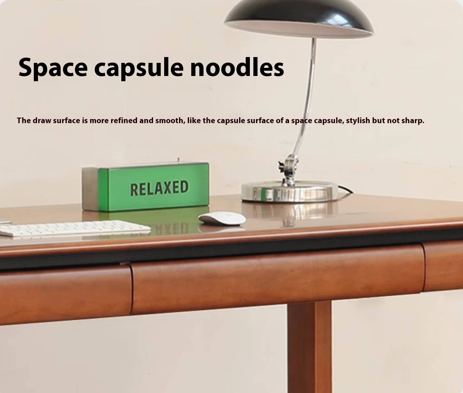 Poplar Solid Wood Antique Style Office Desk