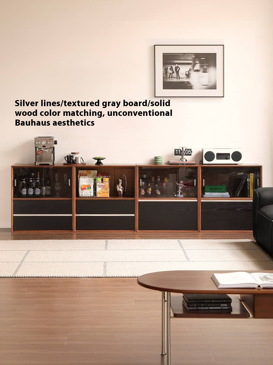 Poplar Solid Wood Ancient Style Bookcase