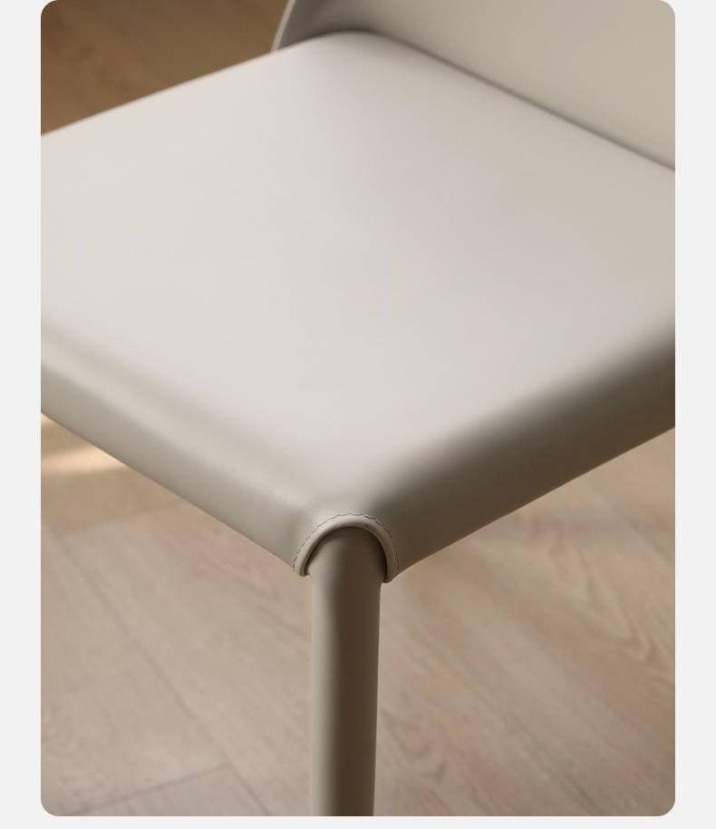 Set pcs 4 Leather Soft Nordic Style Dining Chair
