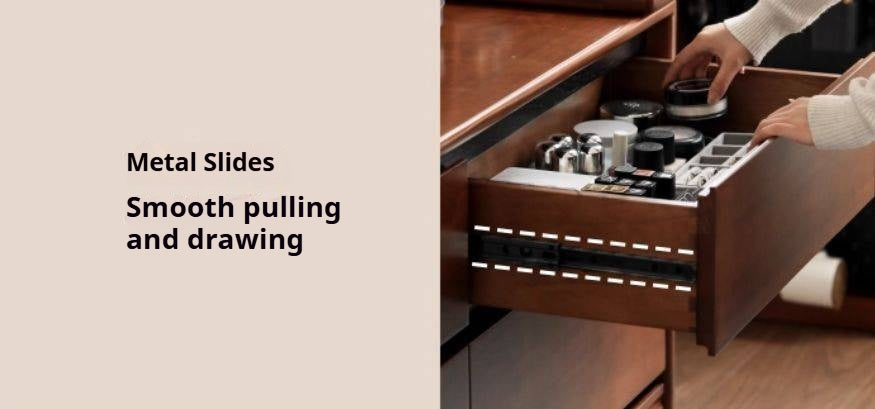 Pine Solid Wood Makeup Desk