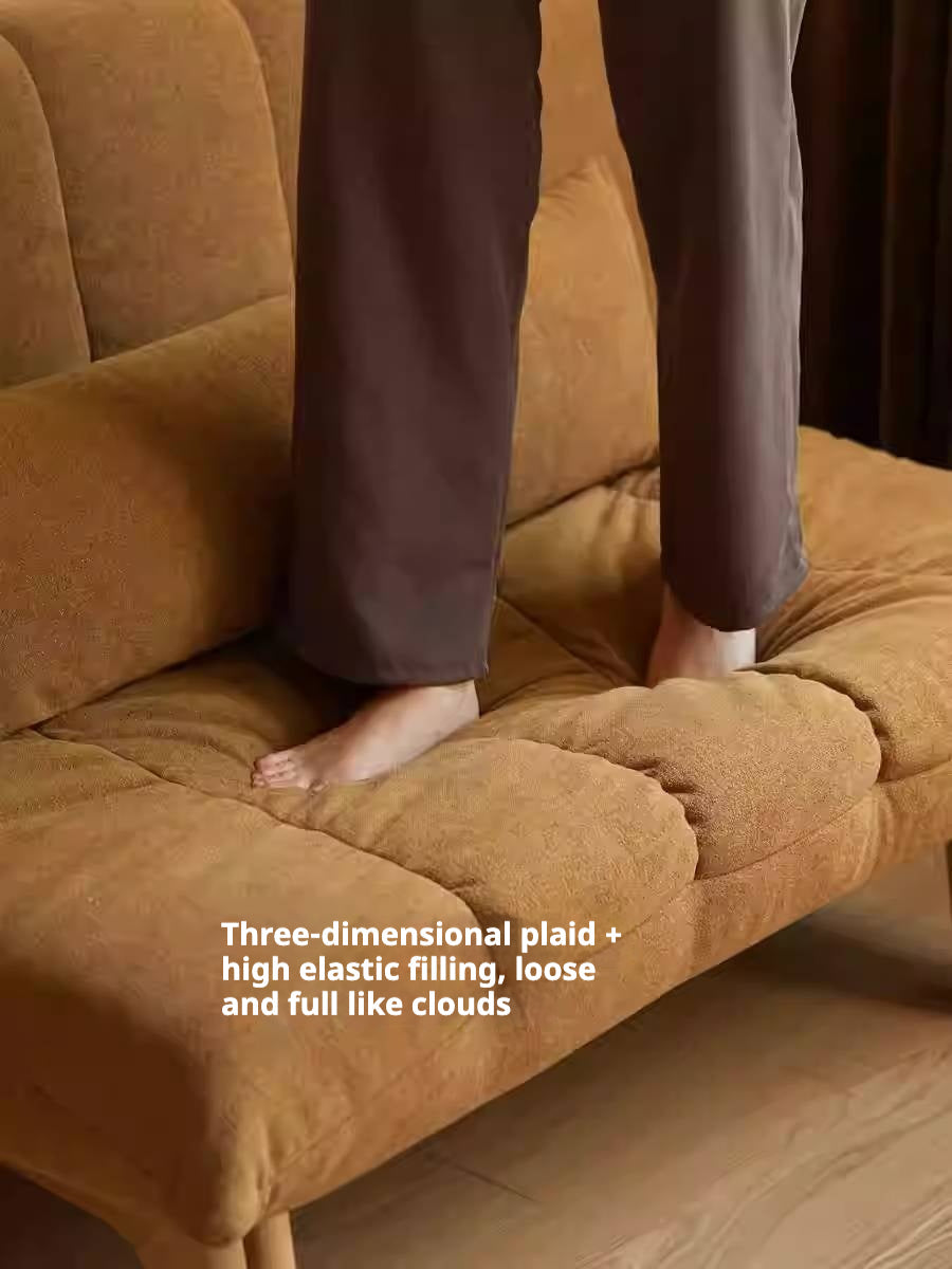 Retro Sitting and Sleeping Sofa