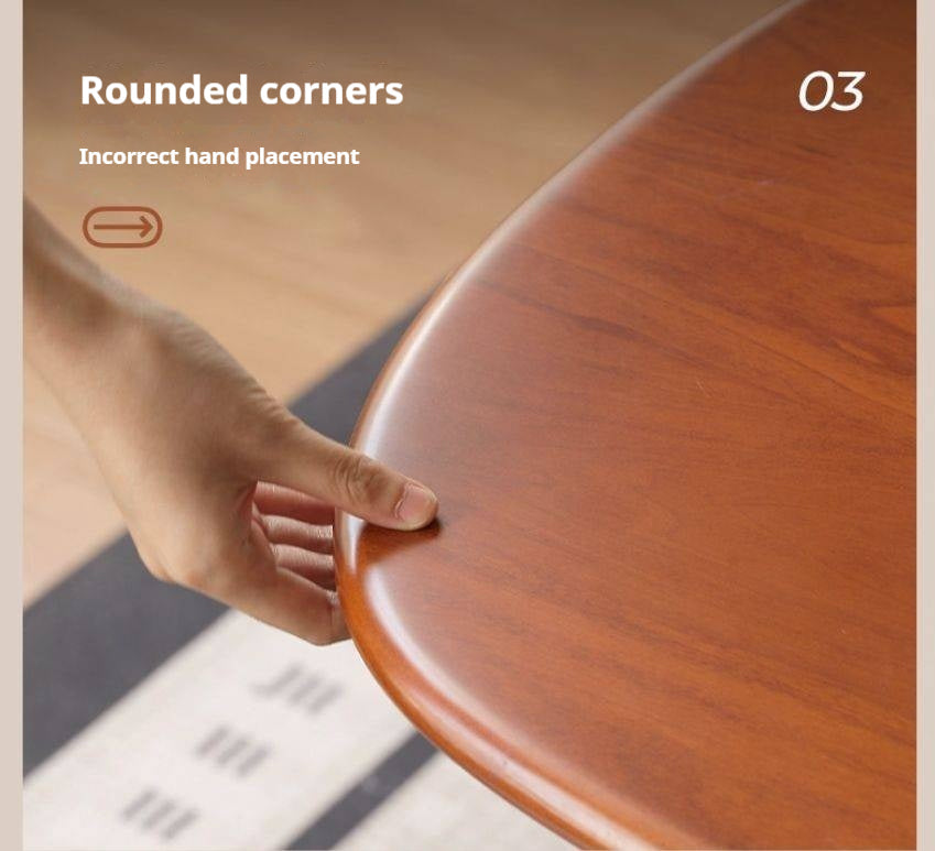 Poplar Solid Wood Ancient Style Elevating Tea Table