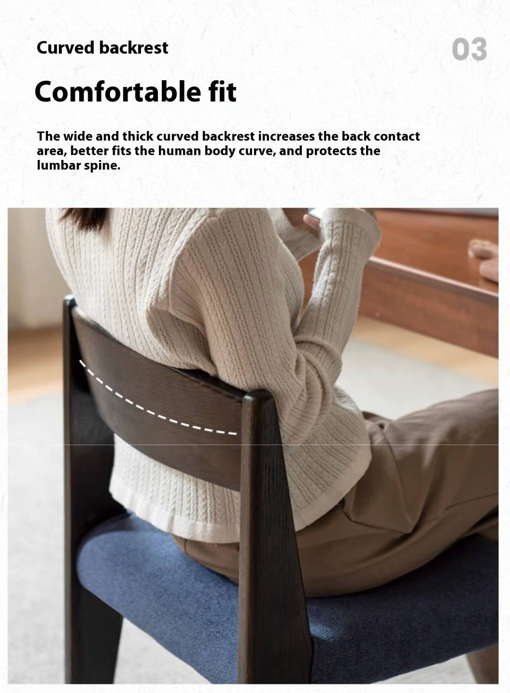 pcs 4 set Poplar Solid Wood Medieval Style Dining Chair