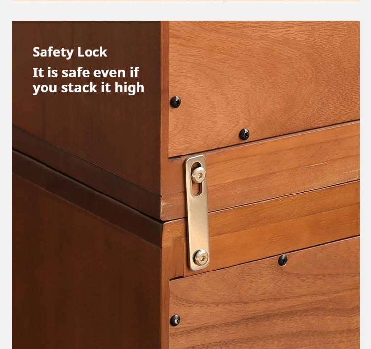 Poplar Solid Wood TV Cabinet Antique Style Module Combination.