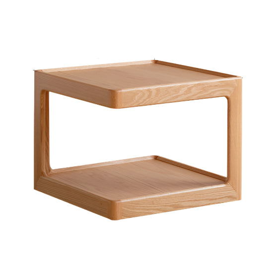 Oak Solid Wood Square Coffee Table Module Combination