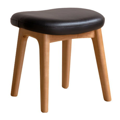 Oak, Cherry Solid Wood Makeup Stool