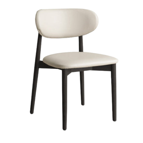 Set 4 pcs Ash Solid Wood Modern Soft Dining Chair