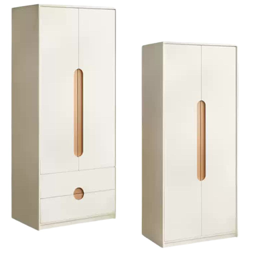 Solid Rubberwood, Beech Solid Wood Children's Wardrobe
