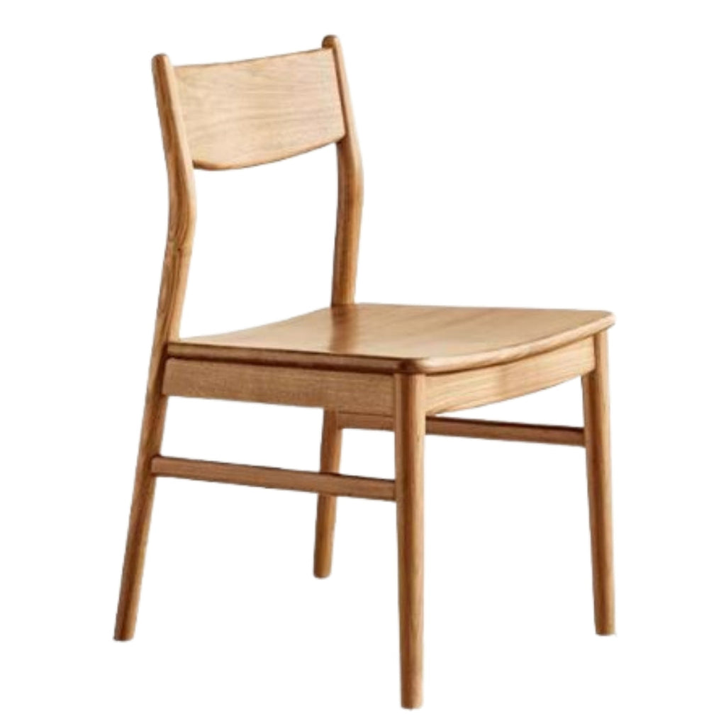 Set pcs 4 Black Walnut, Ash, Oak, Beech, Sandalwood, White Oak Solid Wood Dining Chair