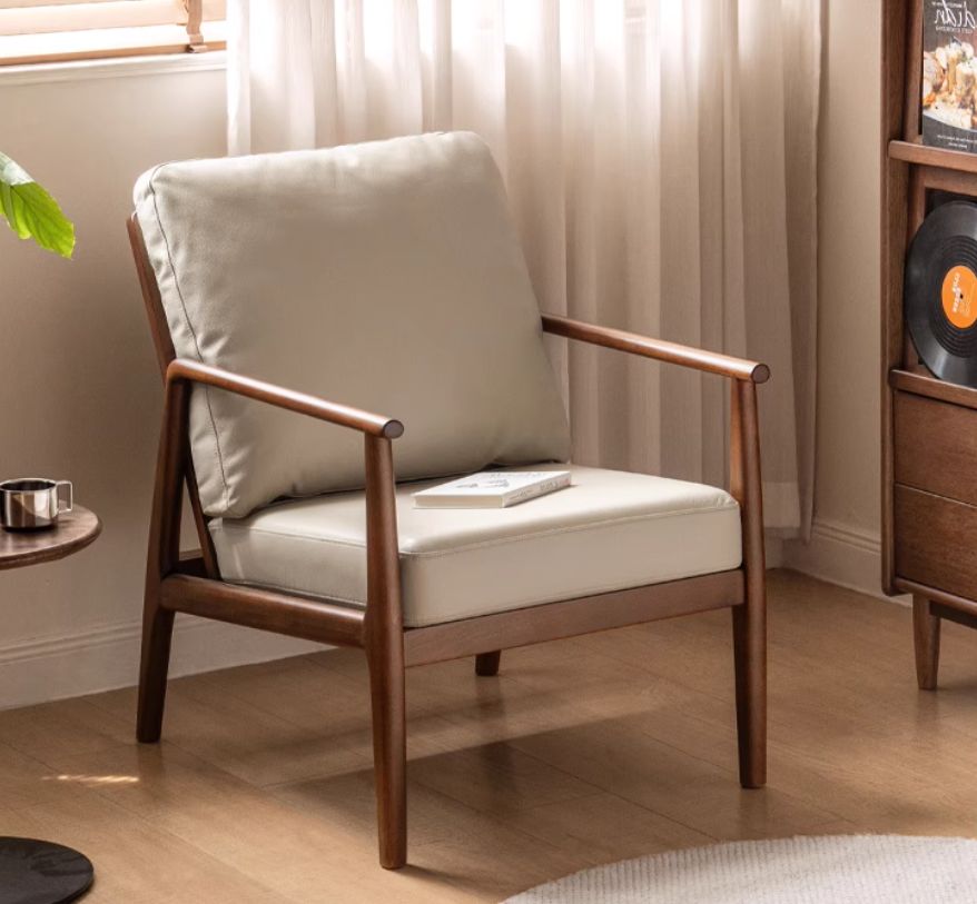 Sandalwood Solid Wood Modern Sofa Chair