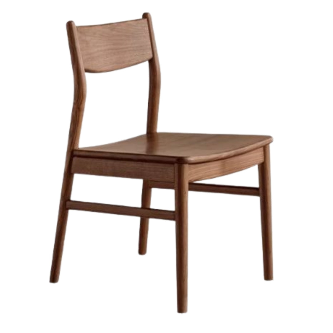 Set pcs 4 Black Walnut, Ash, Oak, Beech, Sandalwood, White Oak Solid Wood Dining Chair