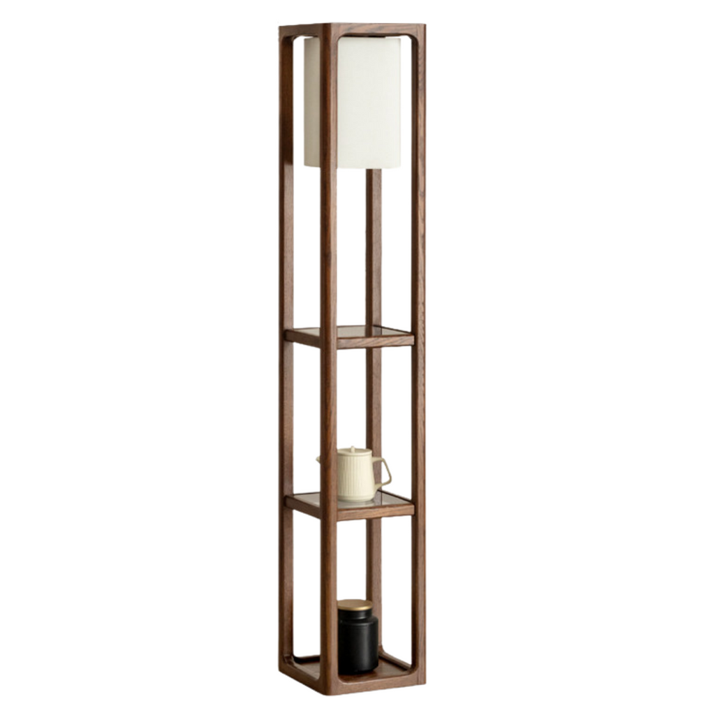 Oak Solid Wood Storage Rack