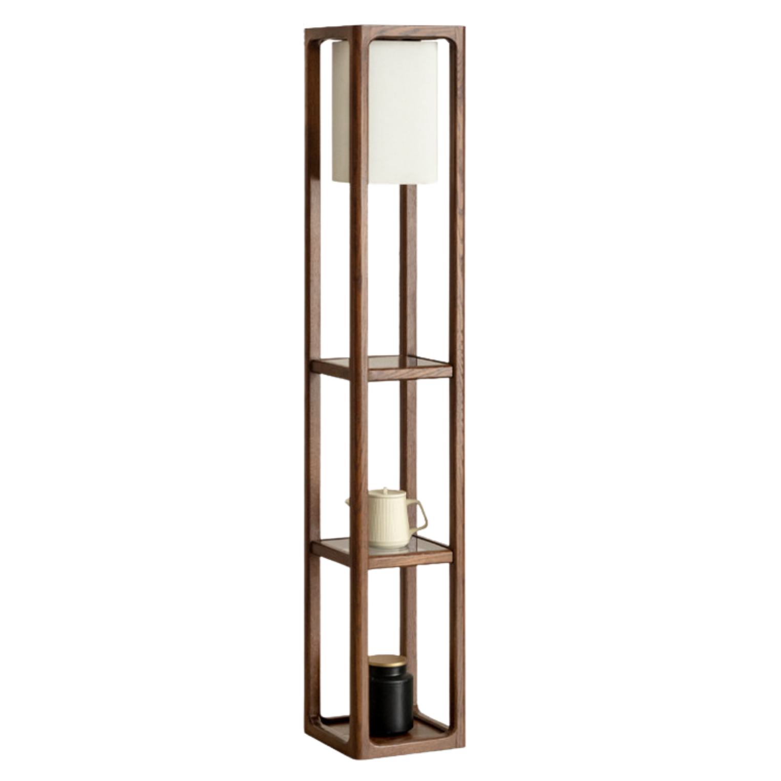 Oak Solid Wood Storage Rack