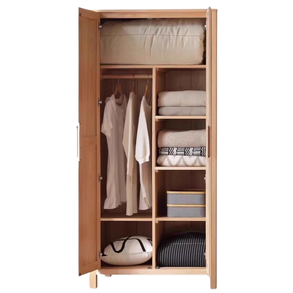 Oak solid wood Wardrobe-USA.