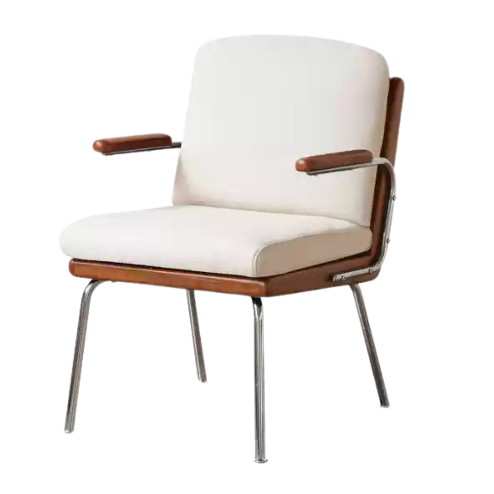 Solid Rubberwood Bauhaus Style Leisure Chair