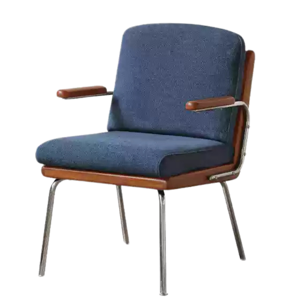 Solid Rubberwood Bauhaus Style Leisure Chair