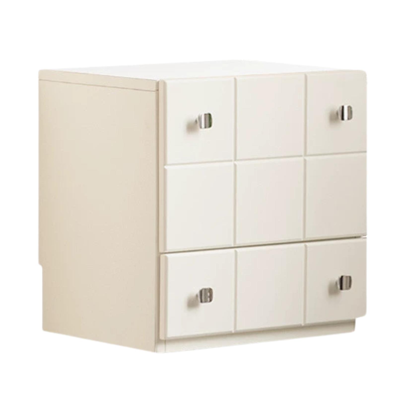 Solid Rubberwood Modern Modular Drawer Cabinet