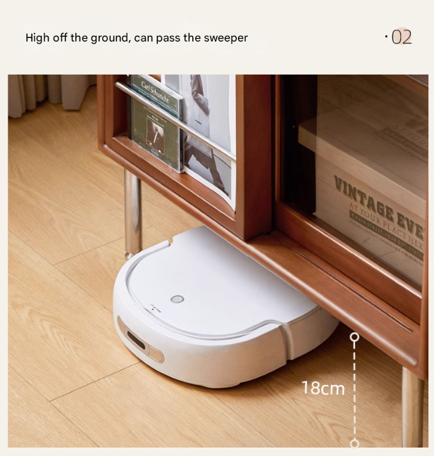 Poplar Solid Wood Ancient Style Sliding Door Side Cabinet