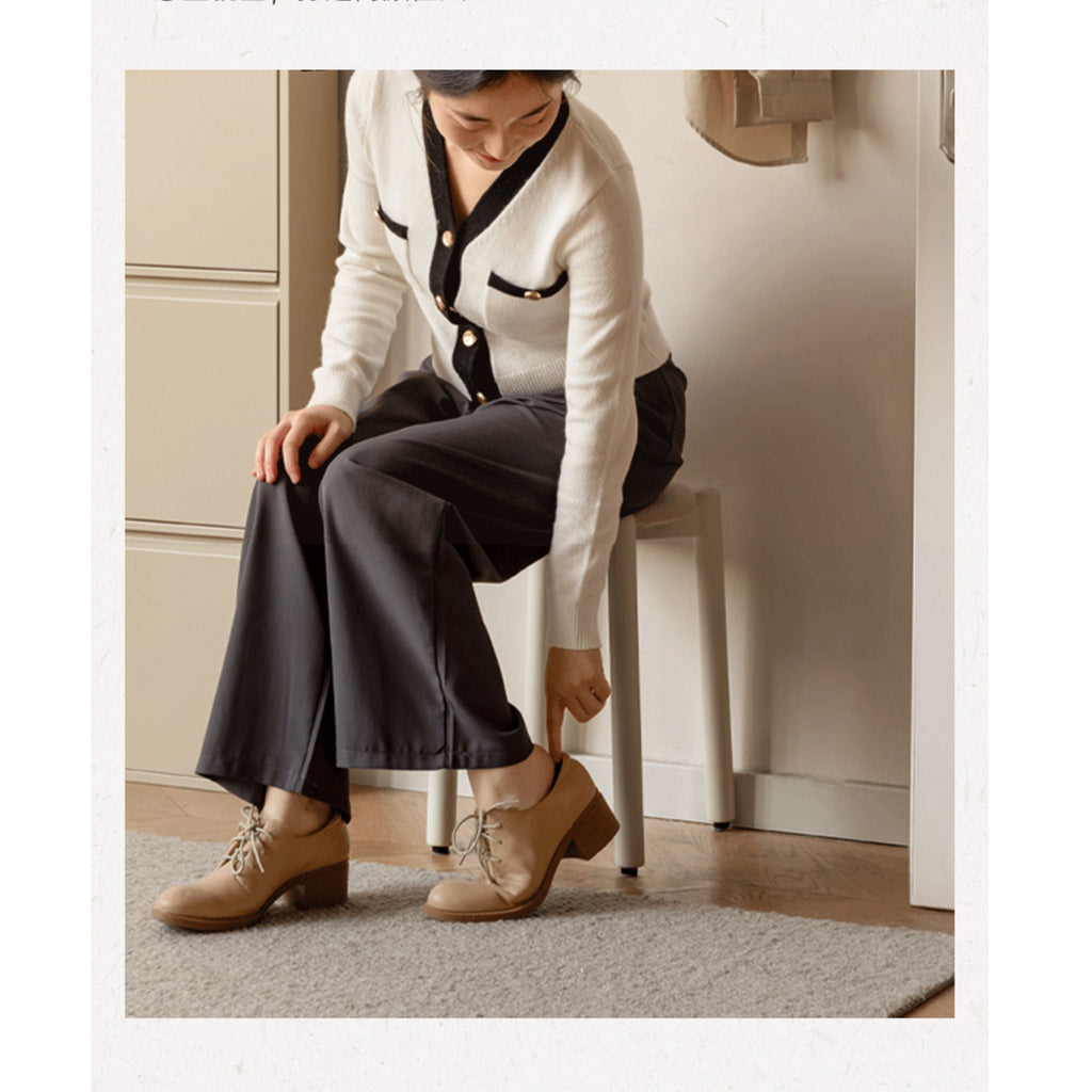 Solid Rubberwood Modern Stacking Stool