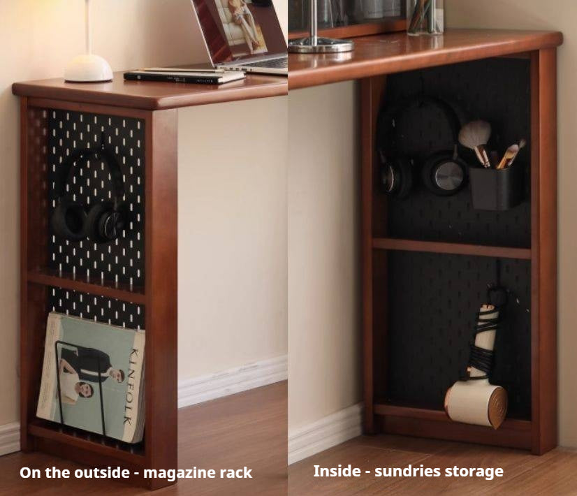 Pine Solid Wood Makeup Desk