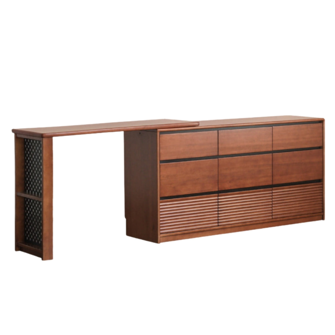 Pine Solid Wood Makeup Desk