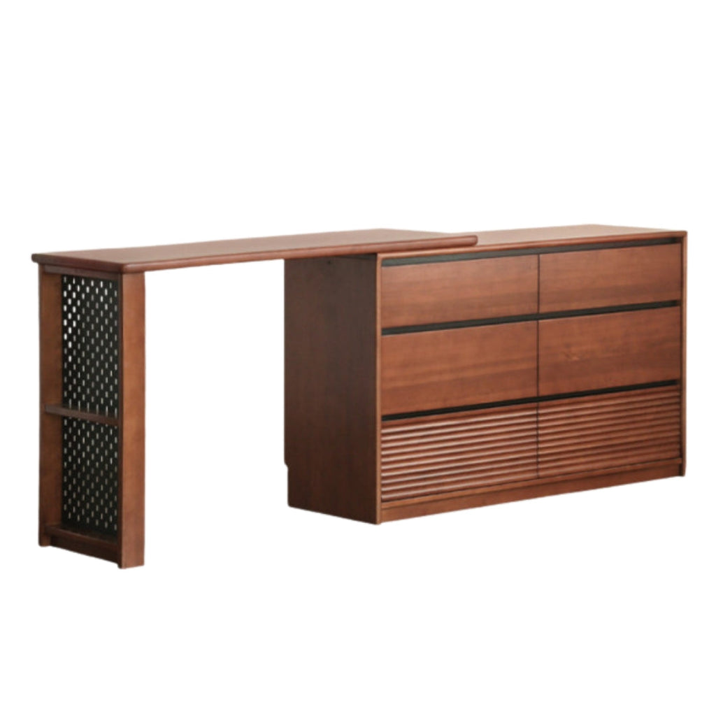 Pine Solid Wood Makeup Desk