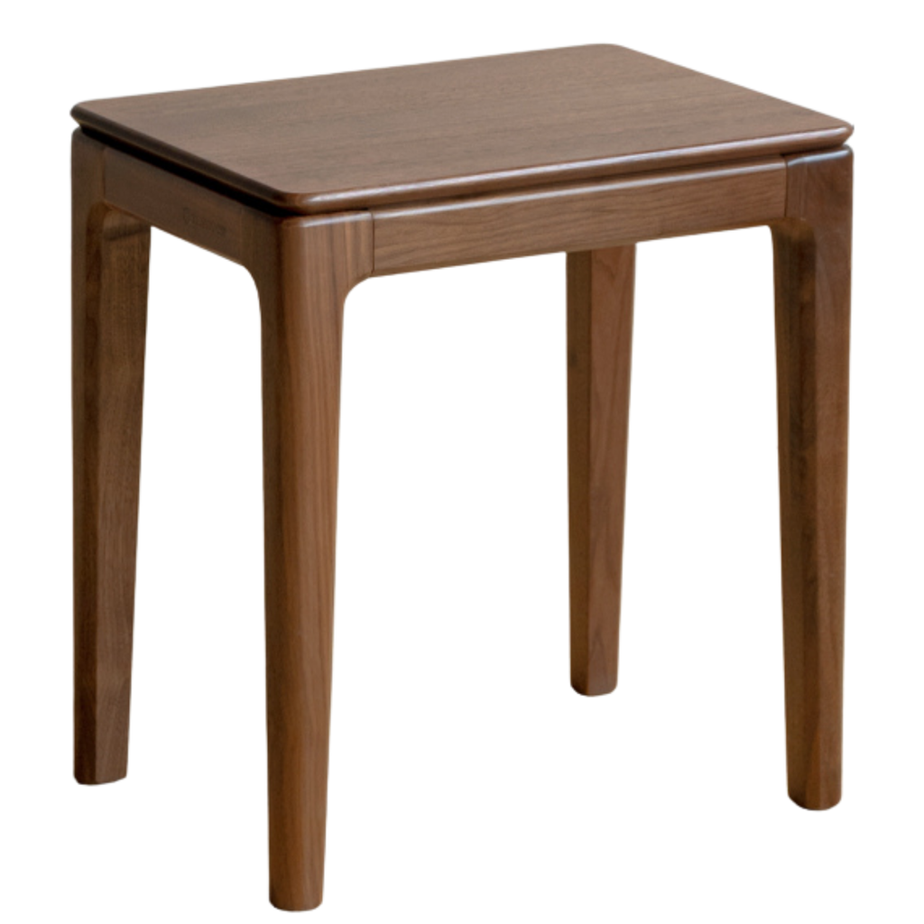 Oak, Ash, Black walnut Solid Wood Modern Style Stool