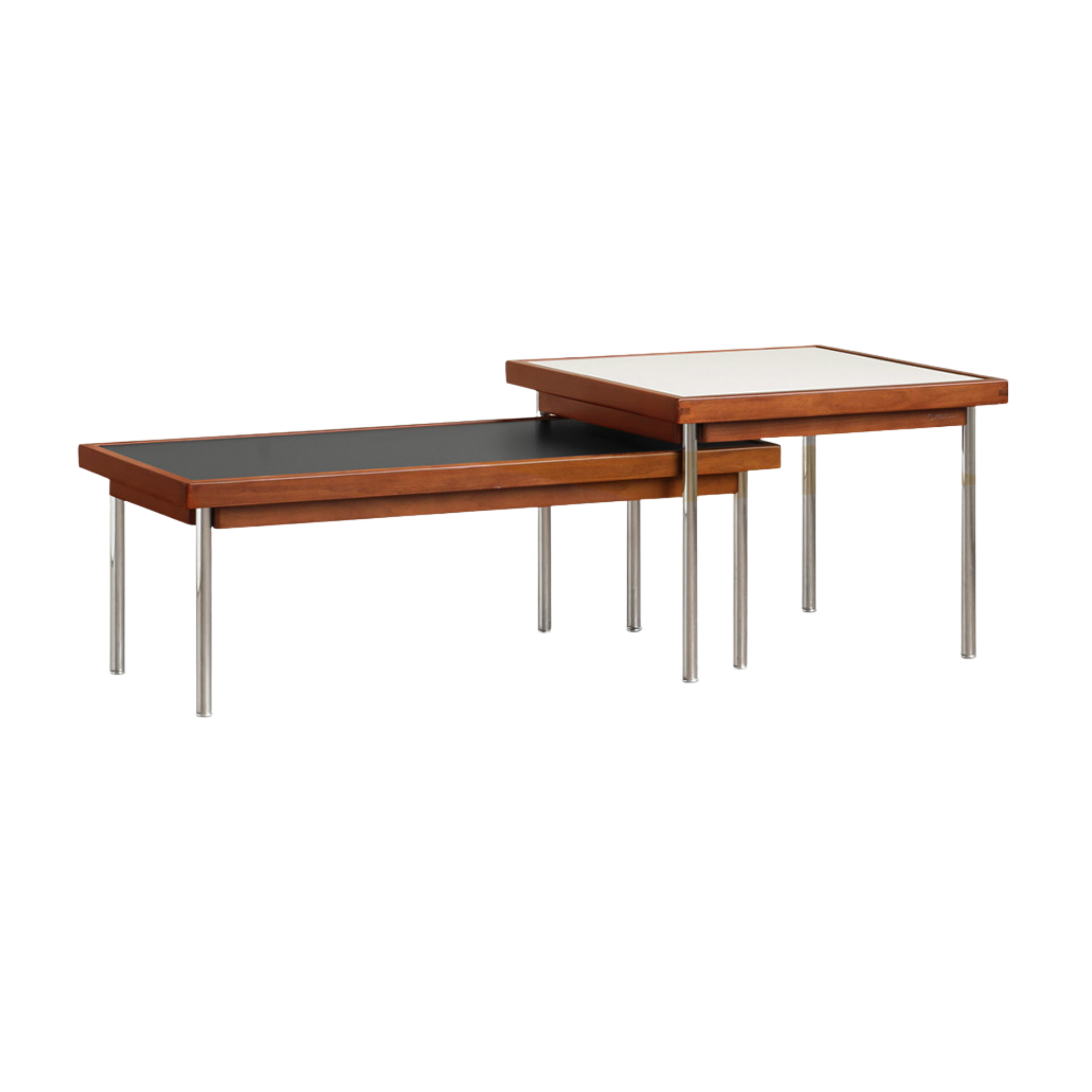 Poplar Solid Wood Ancient Square Tea Table