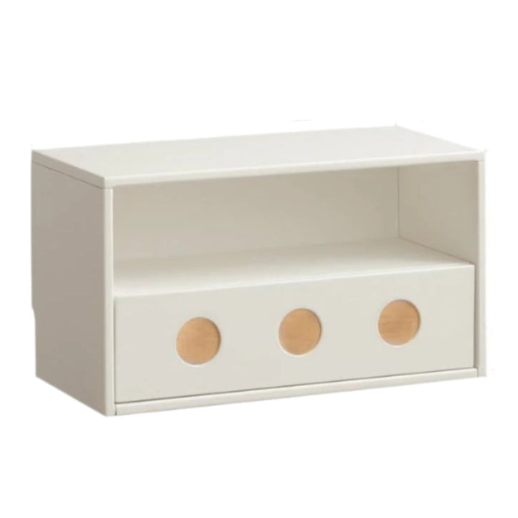 Rubber, Oak Solid wood Module Combination TV Stand.