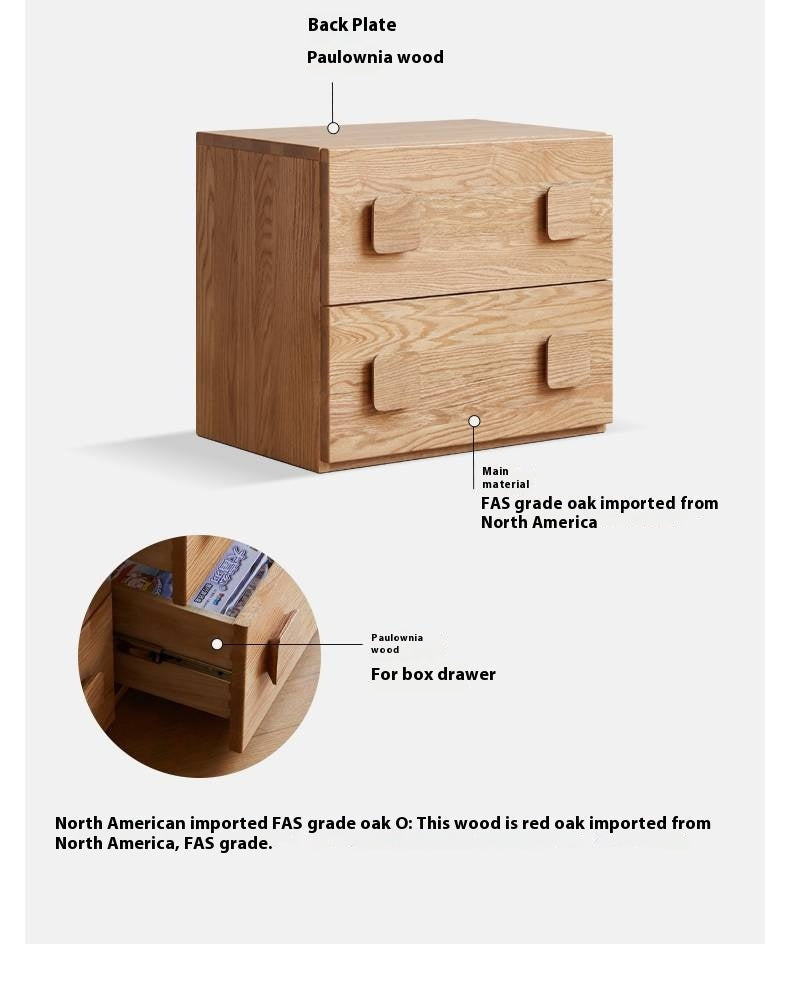 Oak, Ash Solid Wood Modern TV Stand